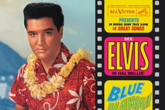 affiche officielle du film blue hawai avec elvis presley