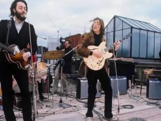 Concert des Beatles sur le rooftop d'Apple Records en 1969