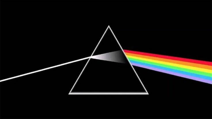 Pochette d'album "The Dark Side of The Moon" Pink Floyd