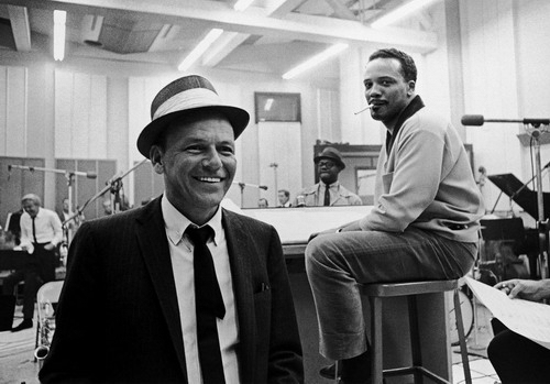 Quincy Jones avec Franck Sinatra